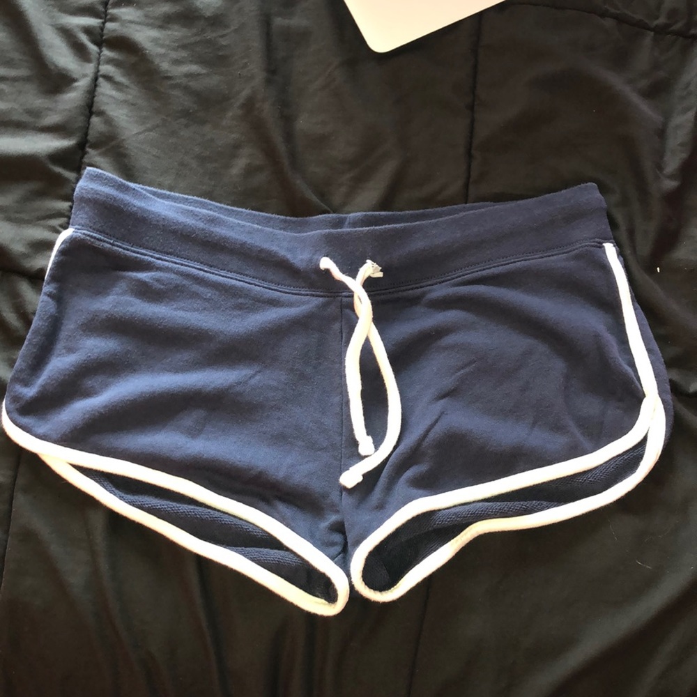 H&M navy blue cotton shorts